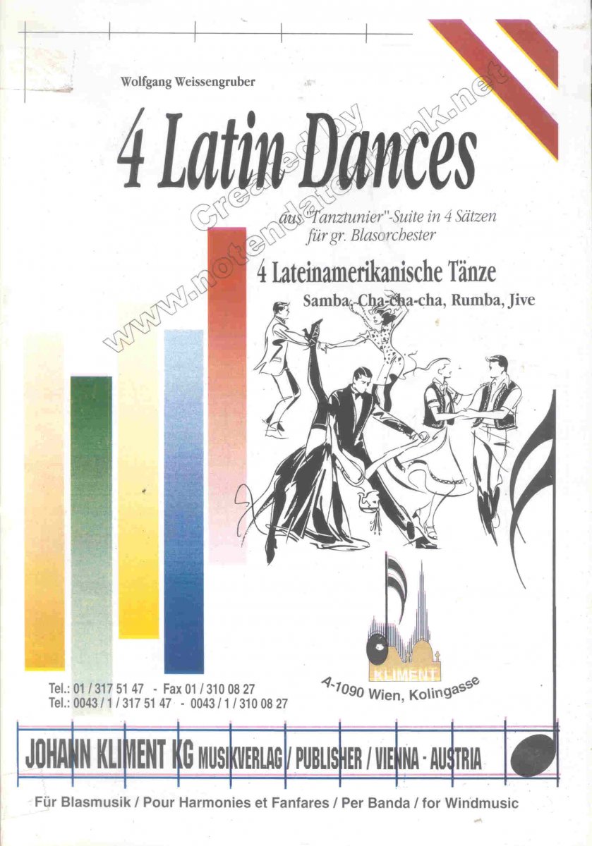 4 Latin Dances (Four) - hier klicken