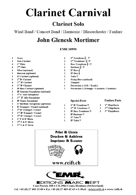 Clarinet Carnival - hier klicken