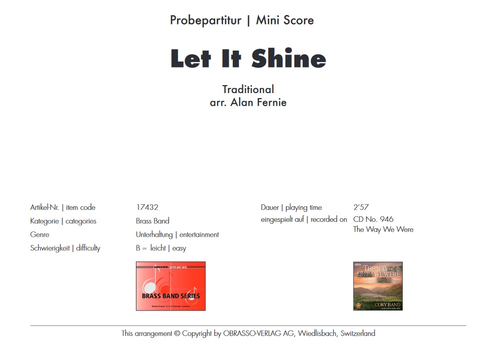 Let it Shine - hier klicken