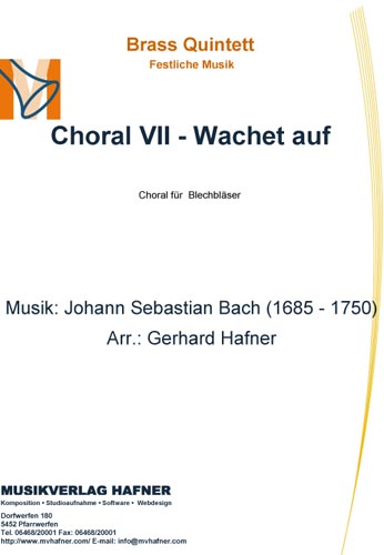 Choral VII - Wachet auf - hier klicken