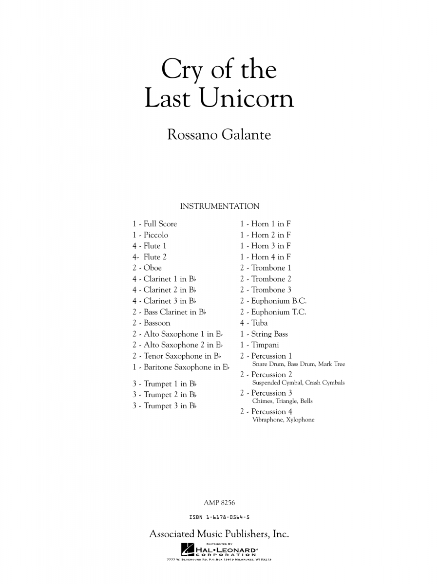 Cry of the Last Unicorn - hier klicken