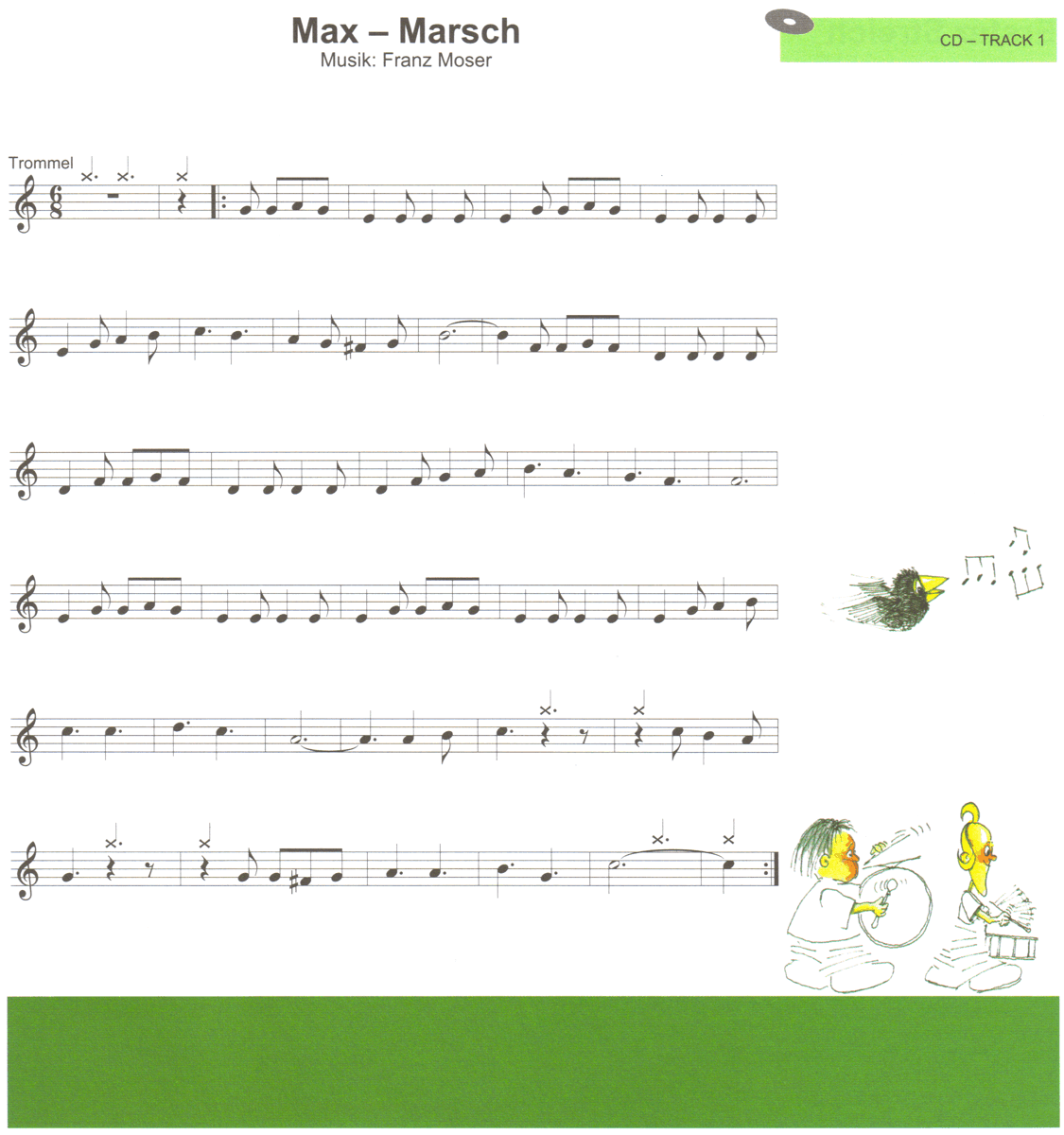 Max und Moritz - Das neue Kindermusical - Sample sheet music